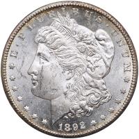 1892-CC Morgan $1 PCGS MS62