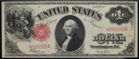 Fr. 39 $1 1917 Legal Tender Note s/n N888888A