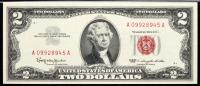 Ten Red Seal $2 1963 High Grade PMG graded notes.