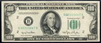 An octet of collectible $100 FRNs