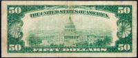 Very Rare $50 1928 FRN "Numeral" Star Note - 2