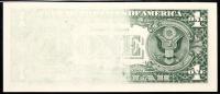 Six $1 FRN notes with insufficient ink errors - 2