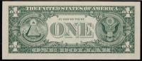 PMG 66 EPQ $1 1974 Inverted Overprint Error - 2