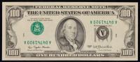 Small head $100 FRN 3rd Overprint Inverted