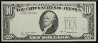 Bold Gem Unc $10 Overprint on Reverse - 2