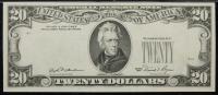 $20 FRN with 3rd Overprint on Back Error - 2