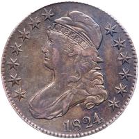 1824/1 Bust 50C PCGS VF20