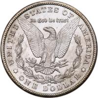 1880-CC Morgan $1. Rev of 1879 PCGS MS63 - 2