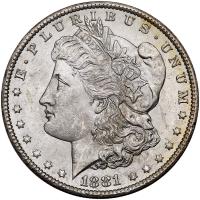 1881-CC Morgan $1 PCGS MS64