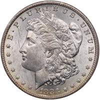 1883-CC Morgan $1 PCGS MS60