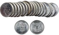 A BU Roll of 1887-O Morgan Silver Dollars