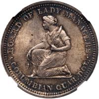 1893 Isabella Quarter Dollar - 2