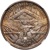 1936 Robinson-Arkansas 50C NGC MS65 - 2