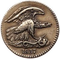 1837 One Cent, Eagle