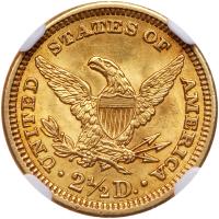 1907 $2.50 Liberty NGC MS63 - 2