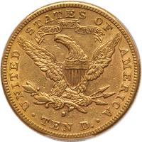 1888-S $10 Liberty PCGS AU53 - 2