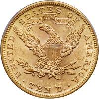 1898 $10 Liberty PCGS MS62 - 2