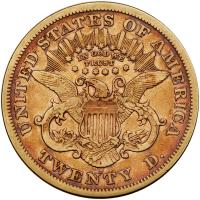 1874-S $20 Liberty F15 - 2