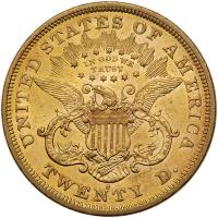 1875-S $20 Liberty PCGS AU53 - 2