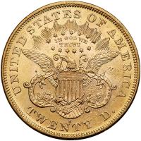 1876-S $20 Liberty NGC AU58 - 2