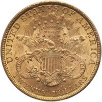 1893 $20 Liberty PCGS MS61 - 2
