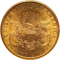 1897-S $20 Liberty NGC MS61 - 2