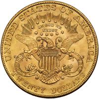 1907 $20 Liberty PCGS AU58 - 2