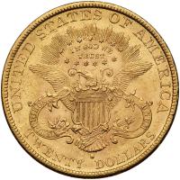 A Pair of 1892-S and 1889-S Liberty Double Eagle $20 Gold Coins PCGS MS61 - 2