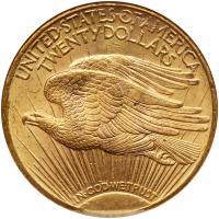 1914-S $20 St. Gaudens NGC MS62 - 2