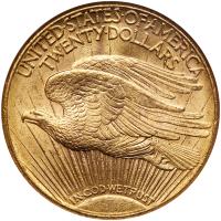 1915-S $20 St. Gaudens NGC MS63 - 2