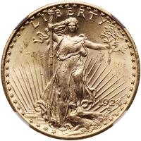 1924 $20 St. Gaudens NGC MS63