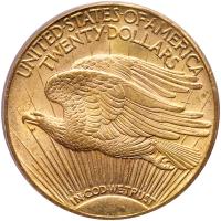 1925 $20 St. Gaudens PCGS MS63 - 2