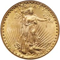 1927 $20 St. Gaudens NGC MS63