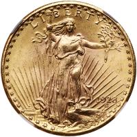 1928 $20 St. Gaudens NGC MS63