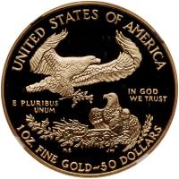 2005-W. $50.00 1 oz American Gold Eagle NGC PF70 UC - 2