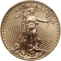 2020. $50.00 American Gold Eagle NGC MS70