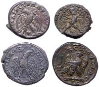 4-piece lot of Roman Provincial Syrian Tetradrachms - 2