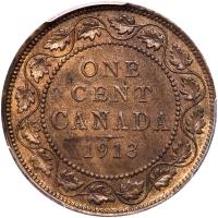 Canada. Cent, 1913 PCGS MS63 BR - 2