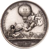 France. Balloon Medal, 1783 PCGS Specimen 63 - 2