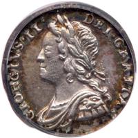 Great Britain. Silver Penny, 1737 PCGS Unc