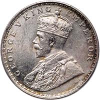 India-British. Rupee, 1921 (B) PCGS MS63