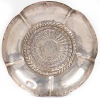 Worldwide. Silver Dish with Peru Sol of 1931 at Base