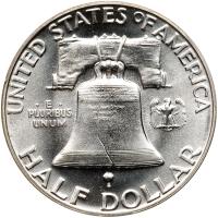 1950 QDO FS-101 Franklin Half Dollar - 2