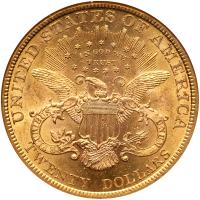 1896 $20 Liberty NGC MS61 - 2