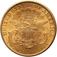 1888-S $20 Liberty PCGS AU58 - 2