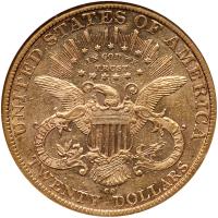 1883-CC $20 Liberty NGC AU50 - 2