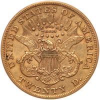 1875-CC $20 Liberty PCGS EF45 - 2