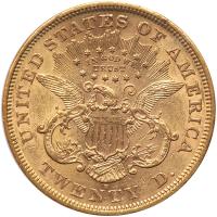 1875-S $20 Liberty PCGS AU53 - 2