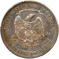 1875-CC Trade $1 PCGS AU50 - 2