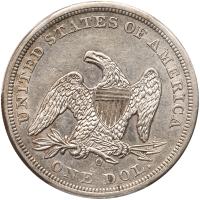 1859-O Liberty Seated $1 PCGS AU53 - 2